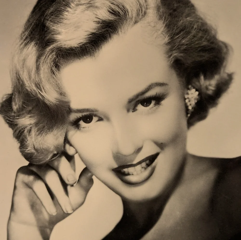 Black and White Vintage Portrait Print Advance Graphics 1989